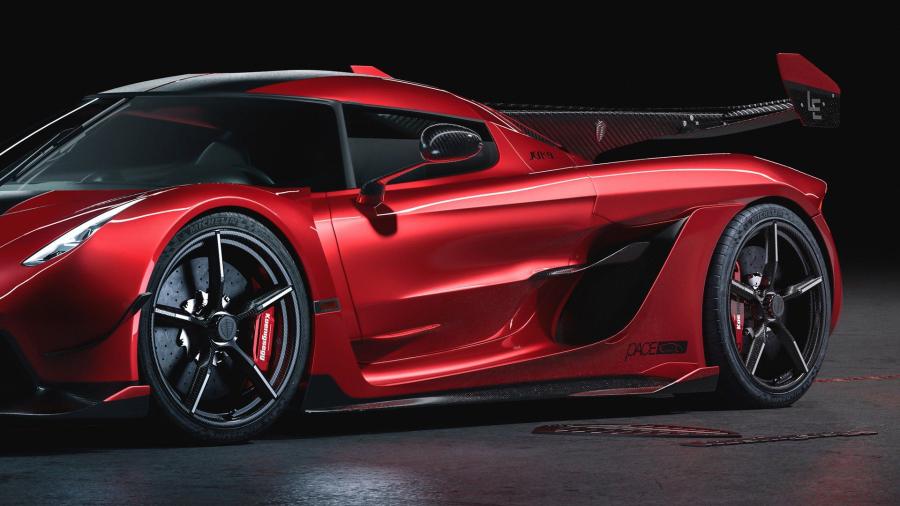 Детали экстерьера Koenigsegg Jesko Red Cherry Edition 2019 года  (фото 5 из 13)